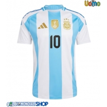 Maglie da calcio Argentina Lionel Messi #10 Prima Maglia Copa America 2024 Manica Corta